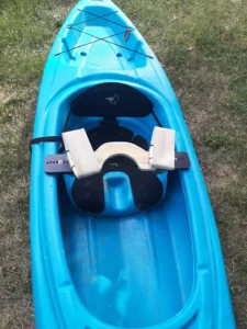 Kayak yoke with padding