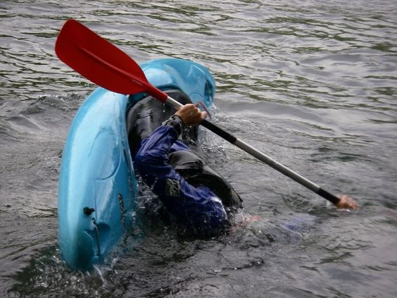 wet exit a kayak