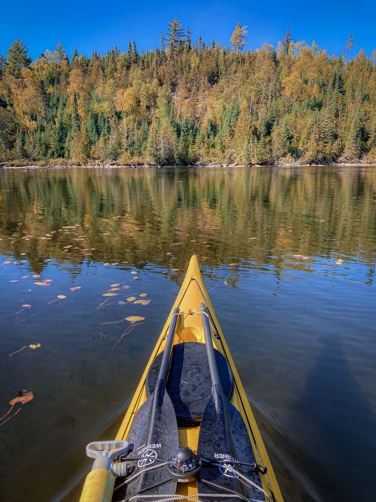 clean kayak in water
